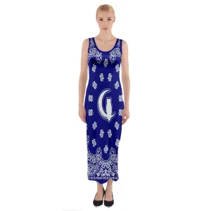 Bandana Cs'up Fitted Maxi Dress