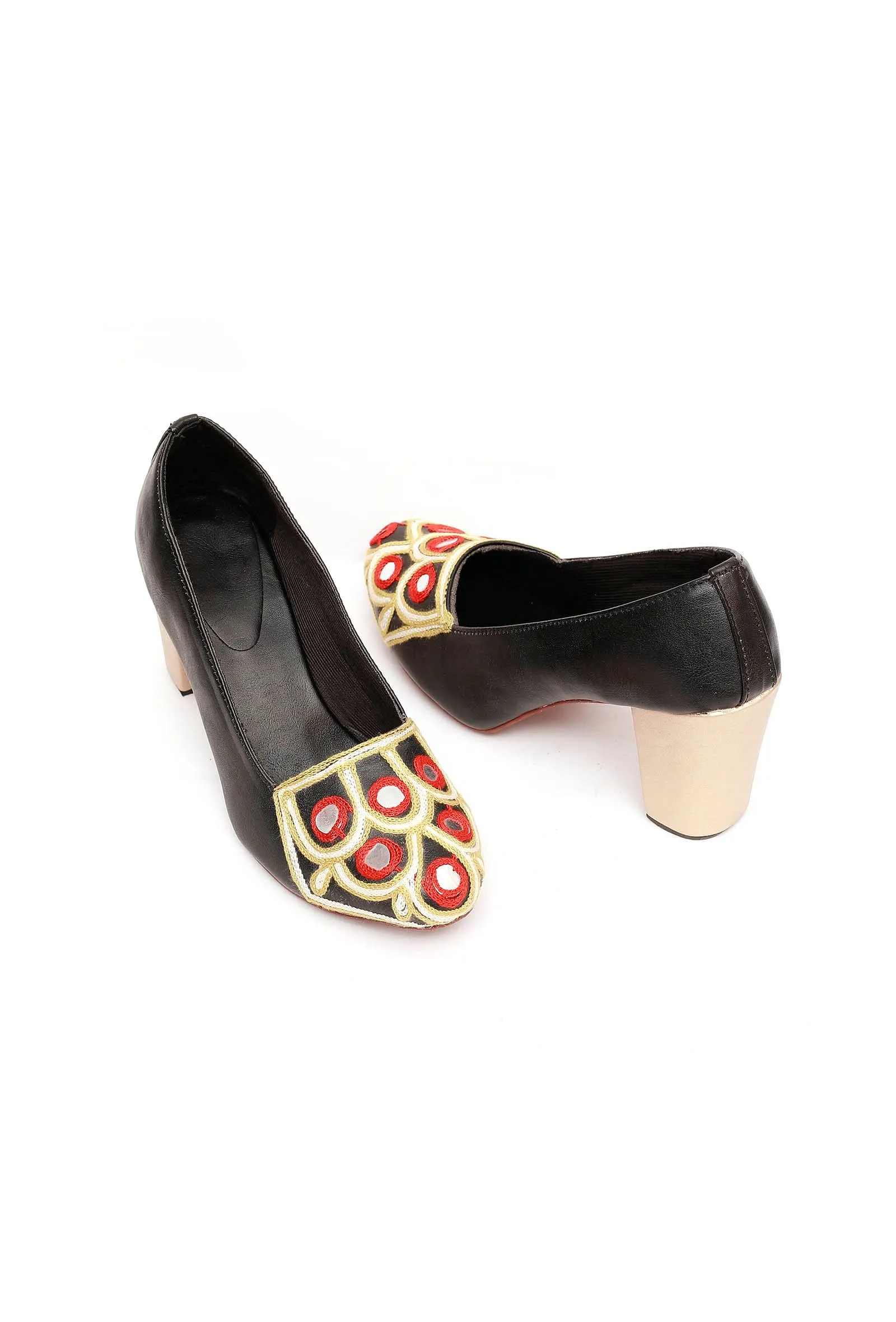 Black Kutch Pump Heels