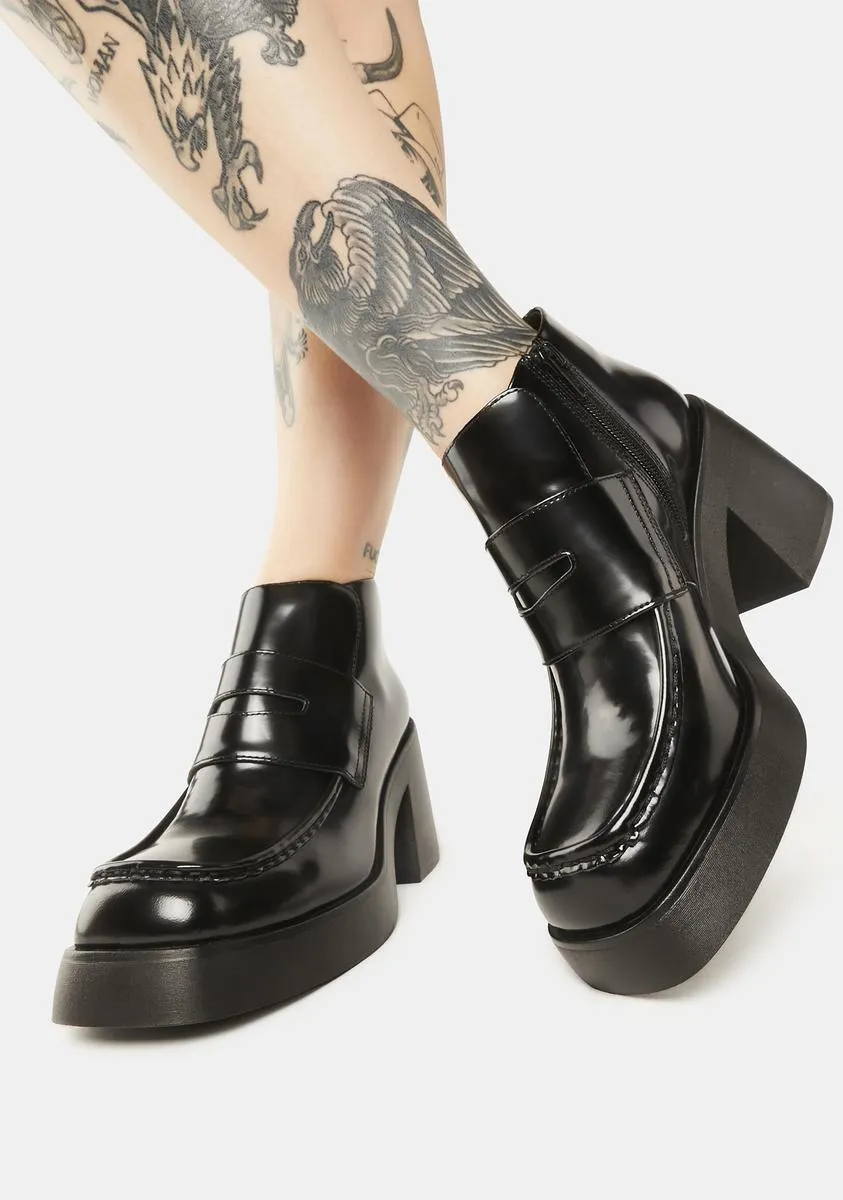 Brooke Loafer Boots