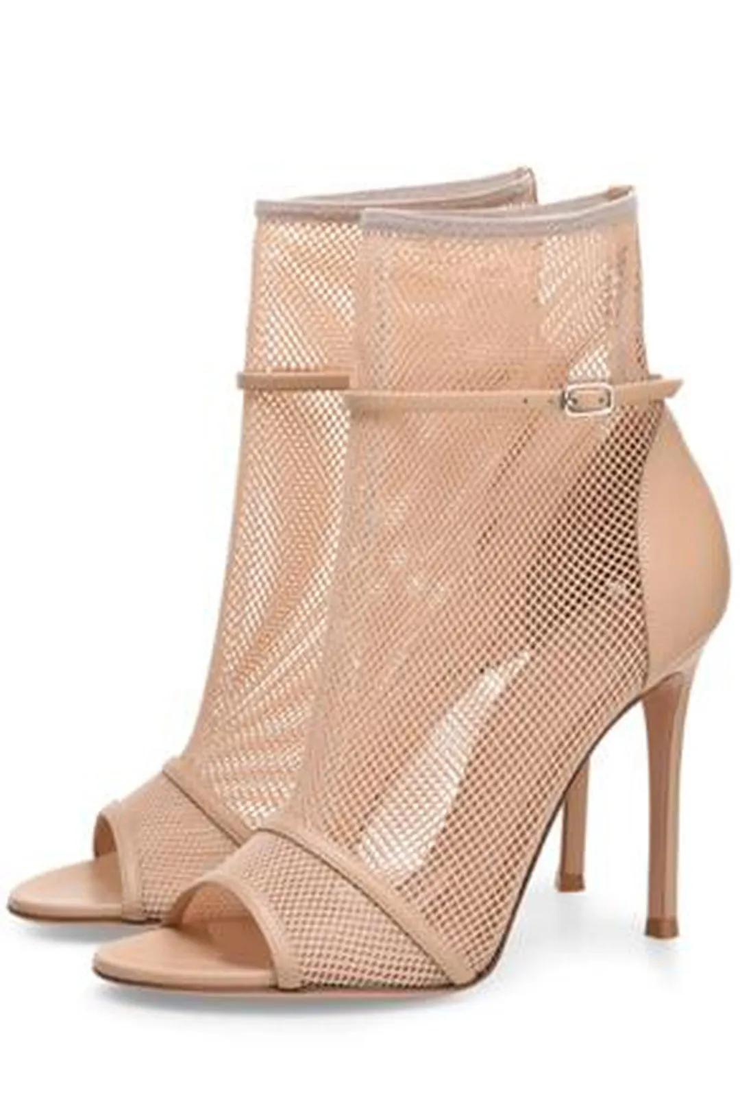 CAPRI - MESH SOCK HEELS