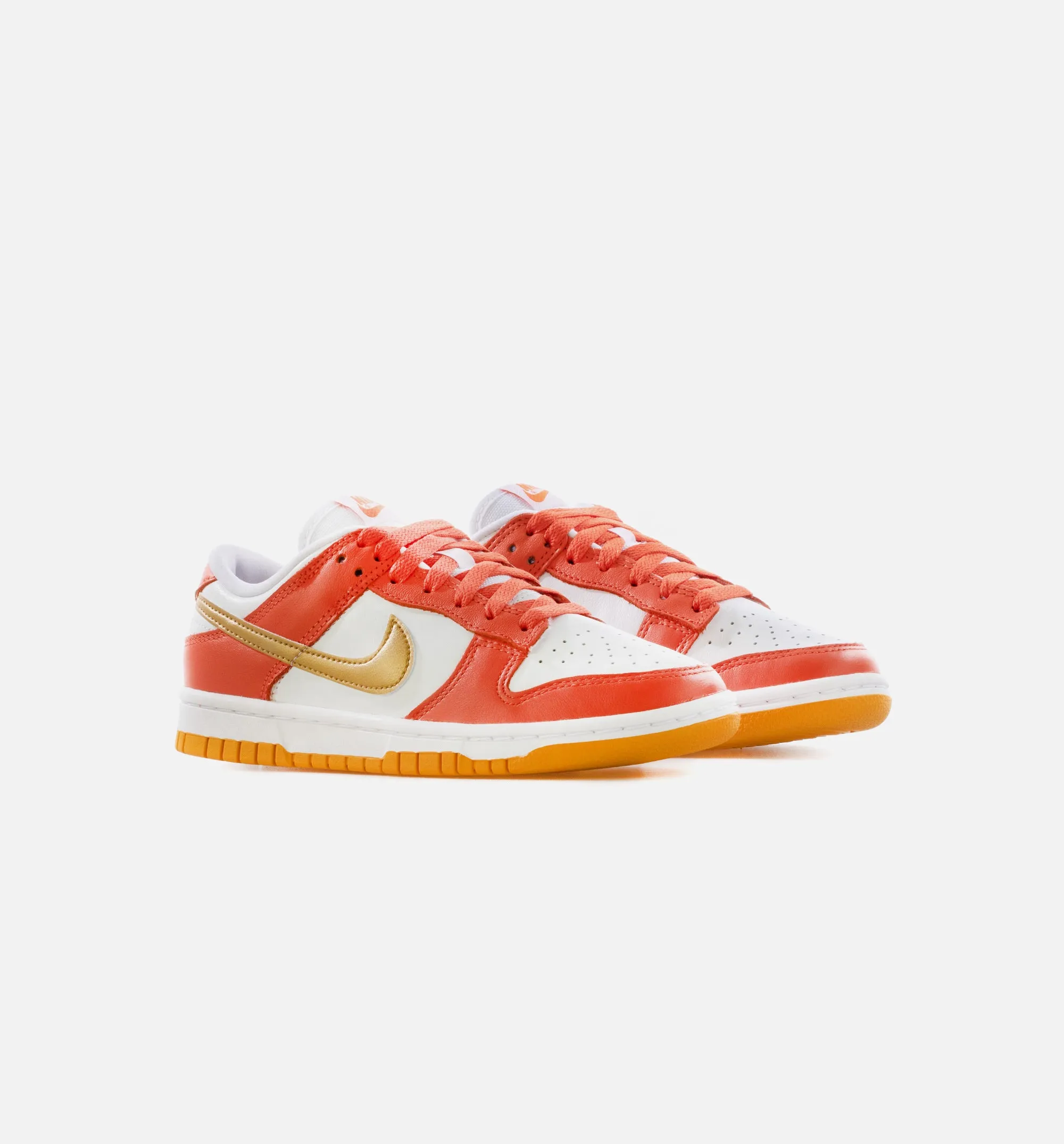 Dunk Low University Gold Womens Lifestyle Shoe - Orange/White/University Gold Limit One Per Customer