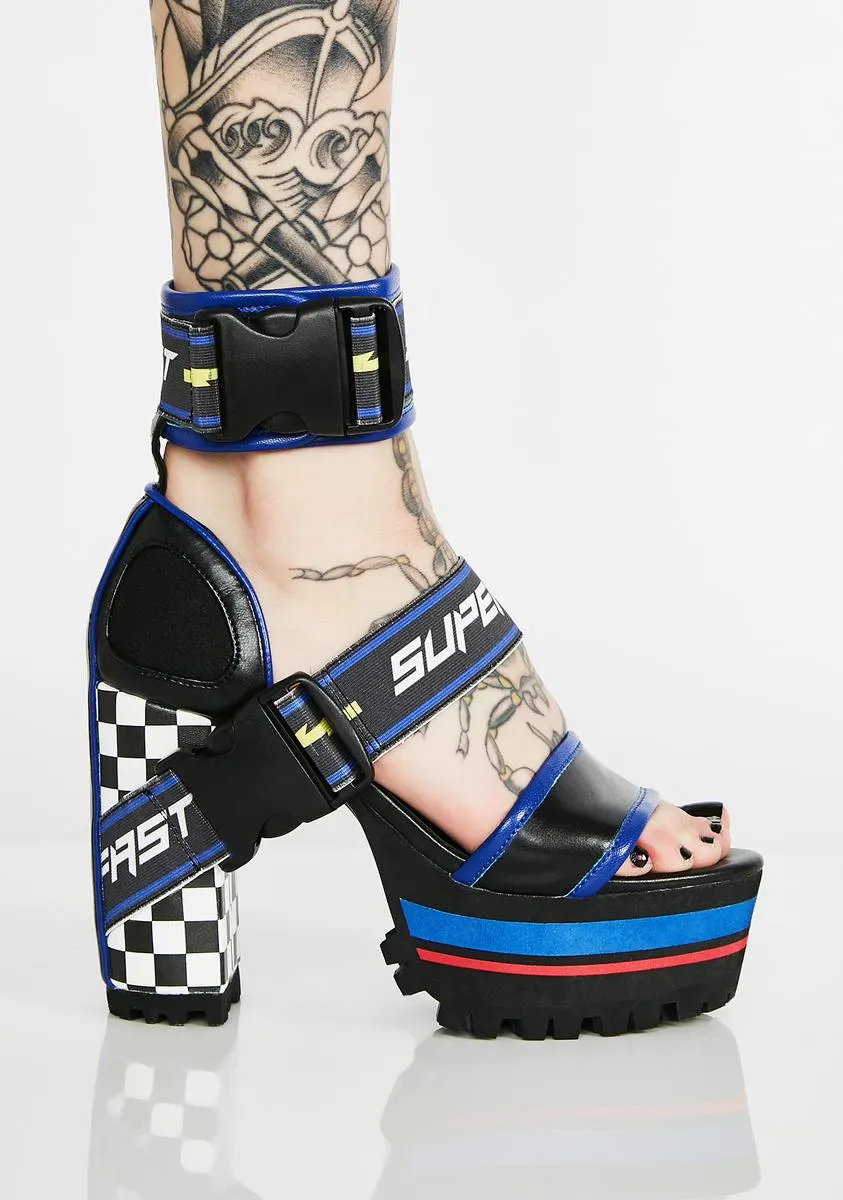 Finish First Moto Heels