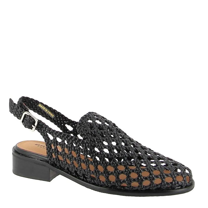 Gelato Apin Black Slingback Loafer