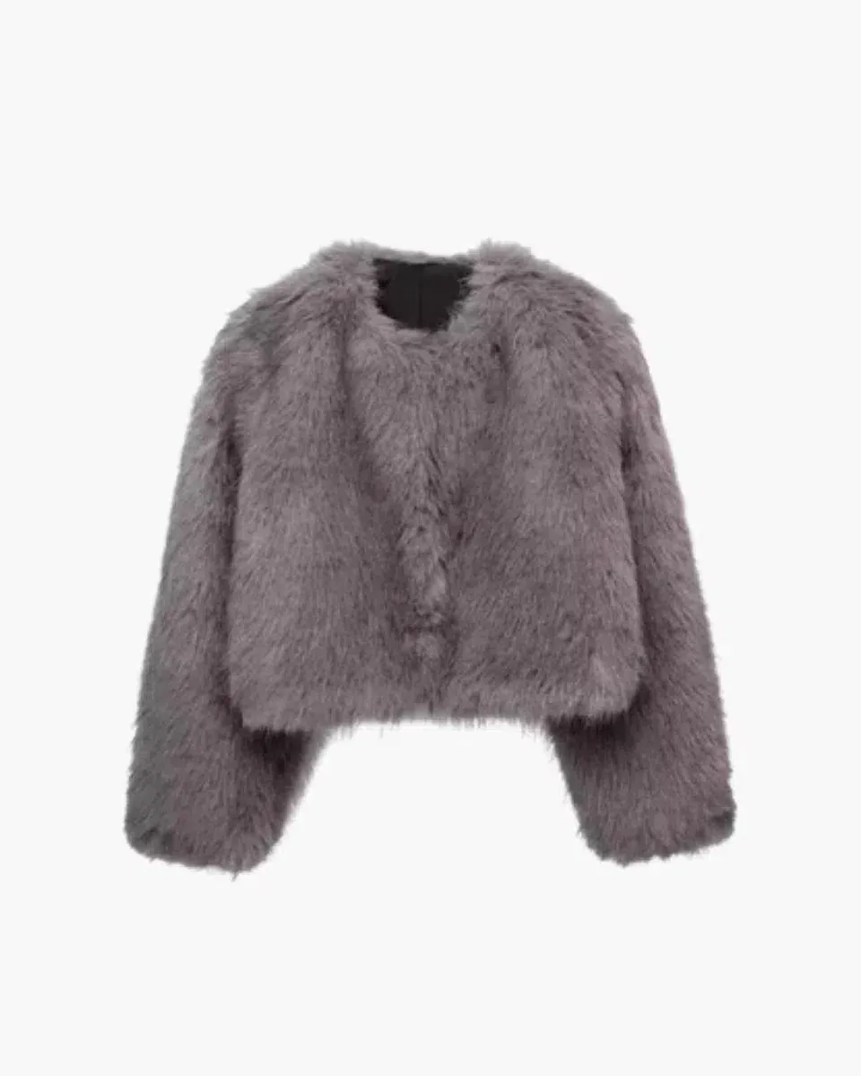 Giuliano – Relaxed fit – Faux fur-effect jacket