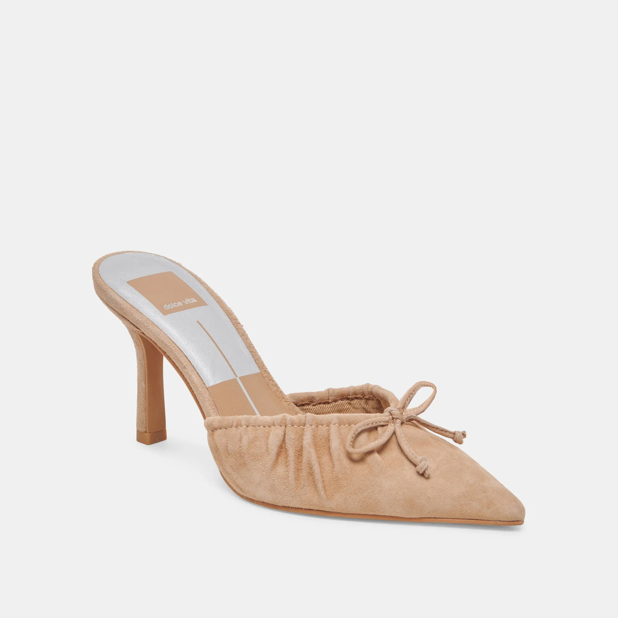 KAIRI HEELS CAMEL SUEDE