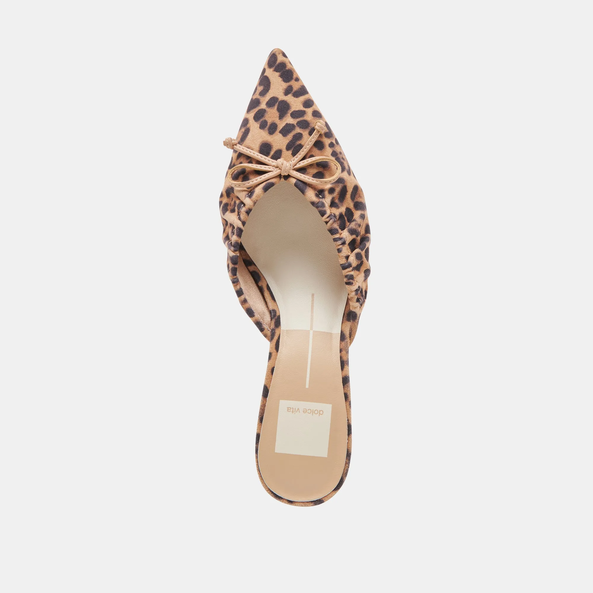 KAIRI MID HEELS DK LEOPARD SUEDE