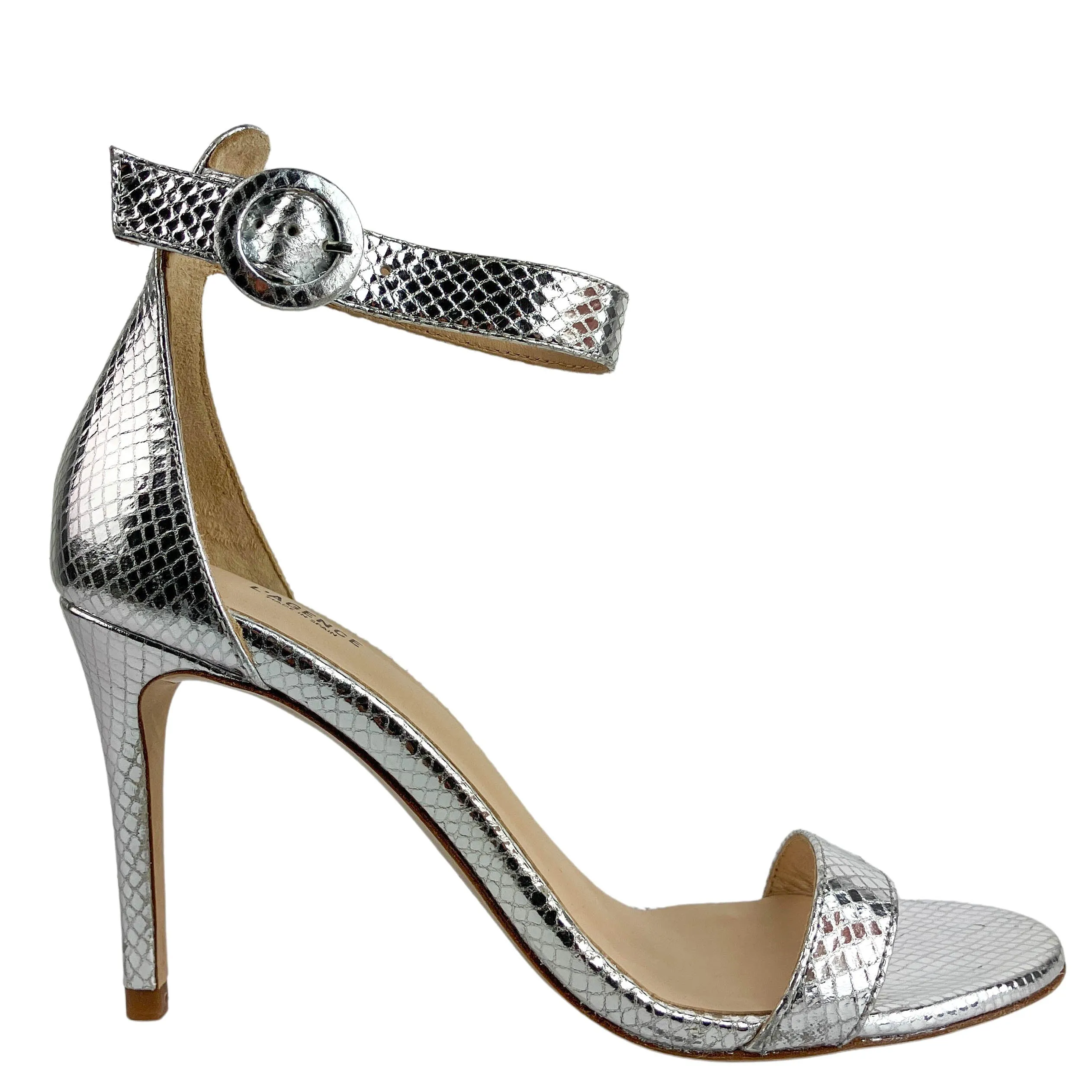 L'AGENCE Gisele Heels in Silver