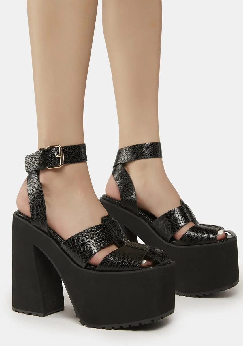 Lyric Platform Heels