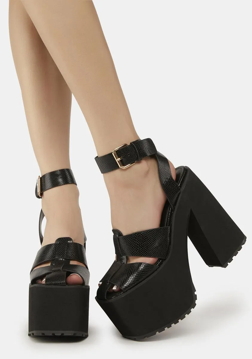 Lyric Platform Heels