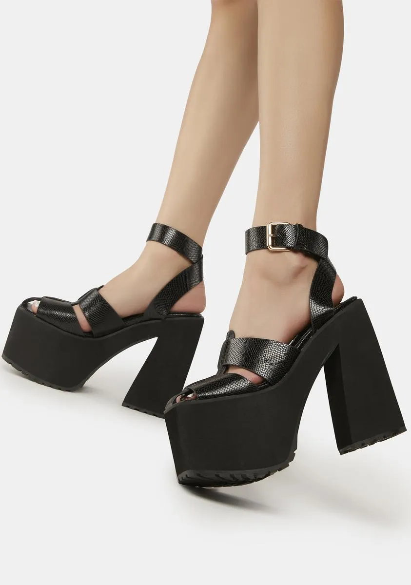 Lyric Platform Heels