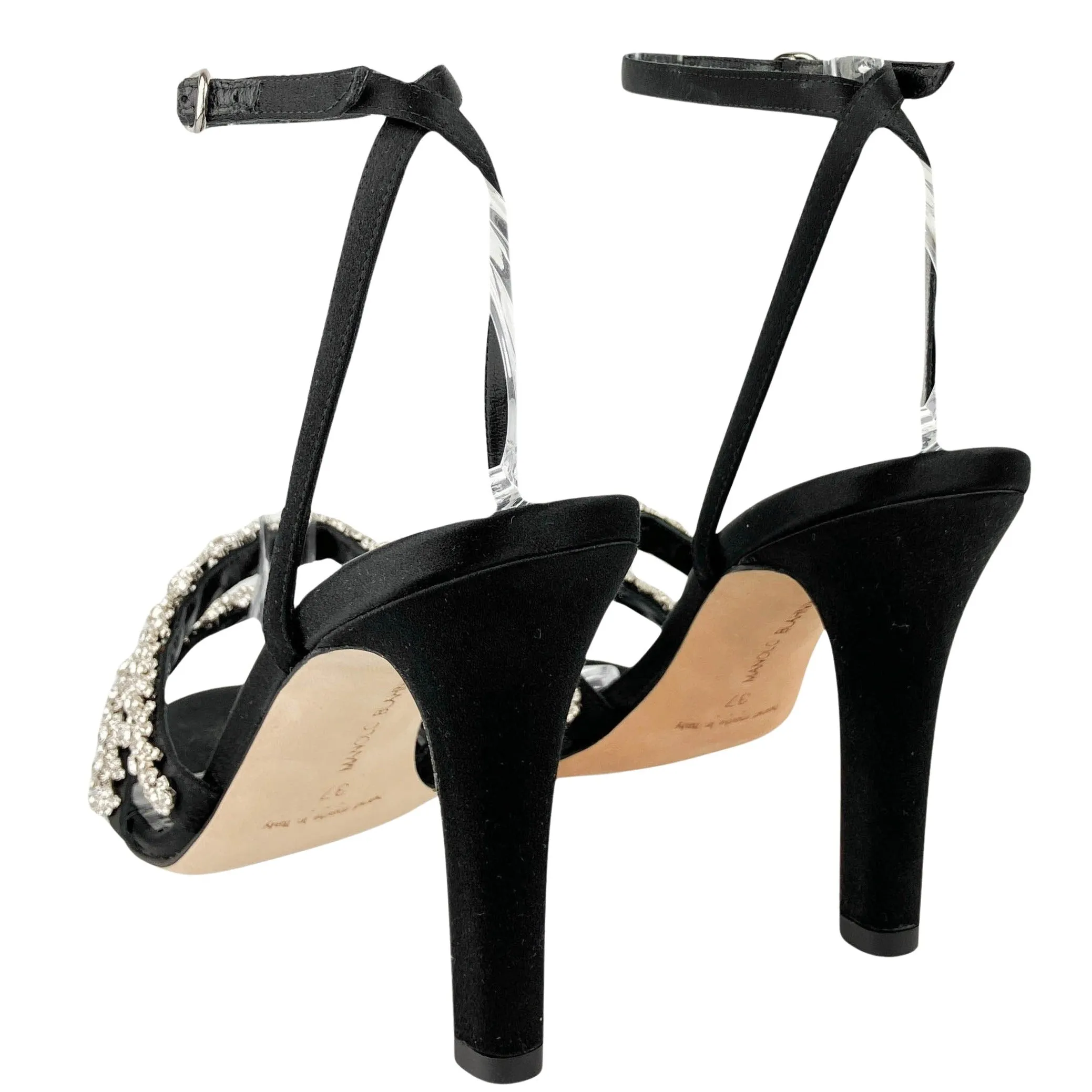 Manolo Blahnik Vedada Heels in Black