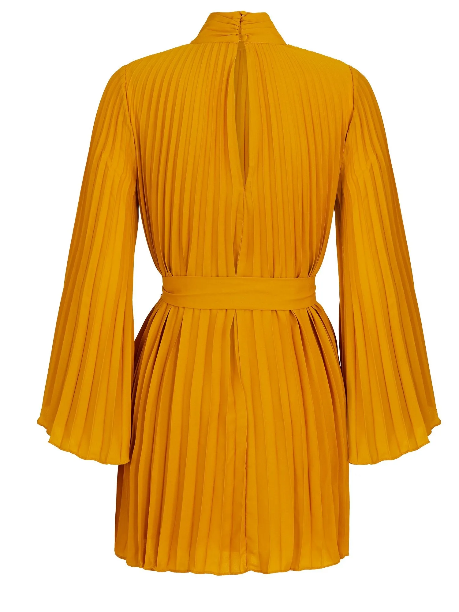 Mockneck Pleated Dress - The NY&C Legacy Collection