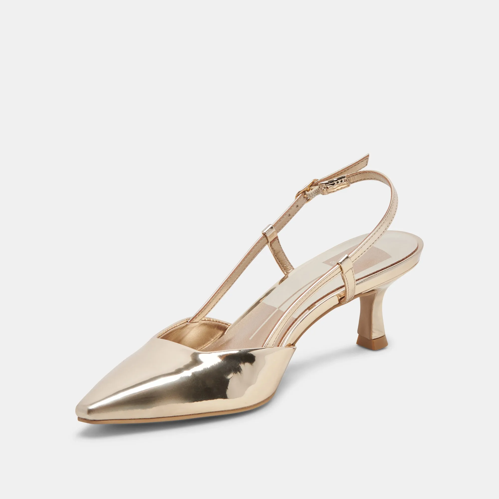 ODELA HEELS LIGHT GOLD STELLA