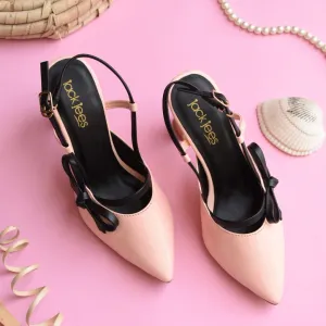 Pointed Charm Heels Pink