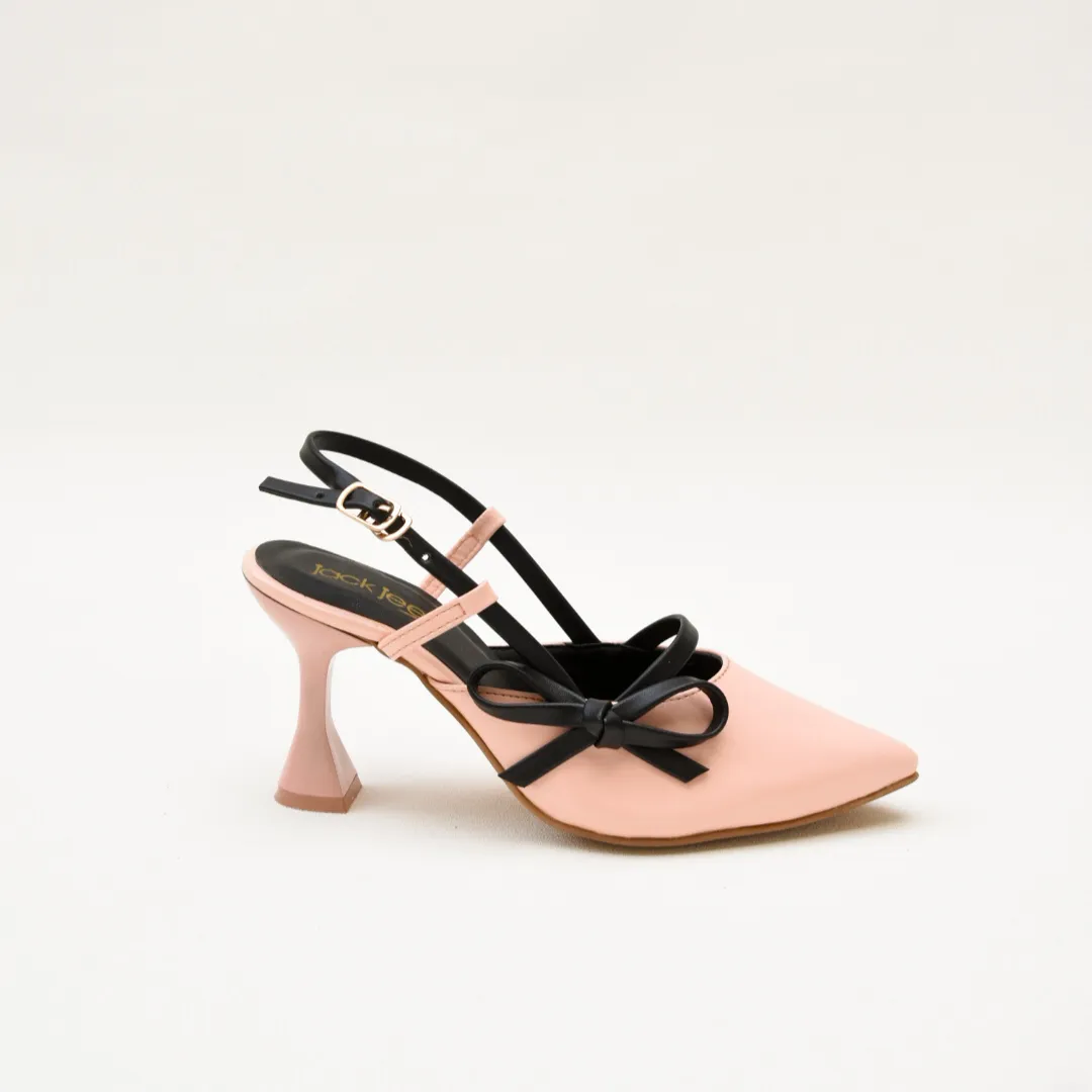 Pointed Charm Heels Pink