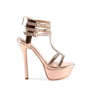 Sienna high heel platform sandal