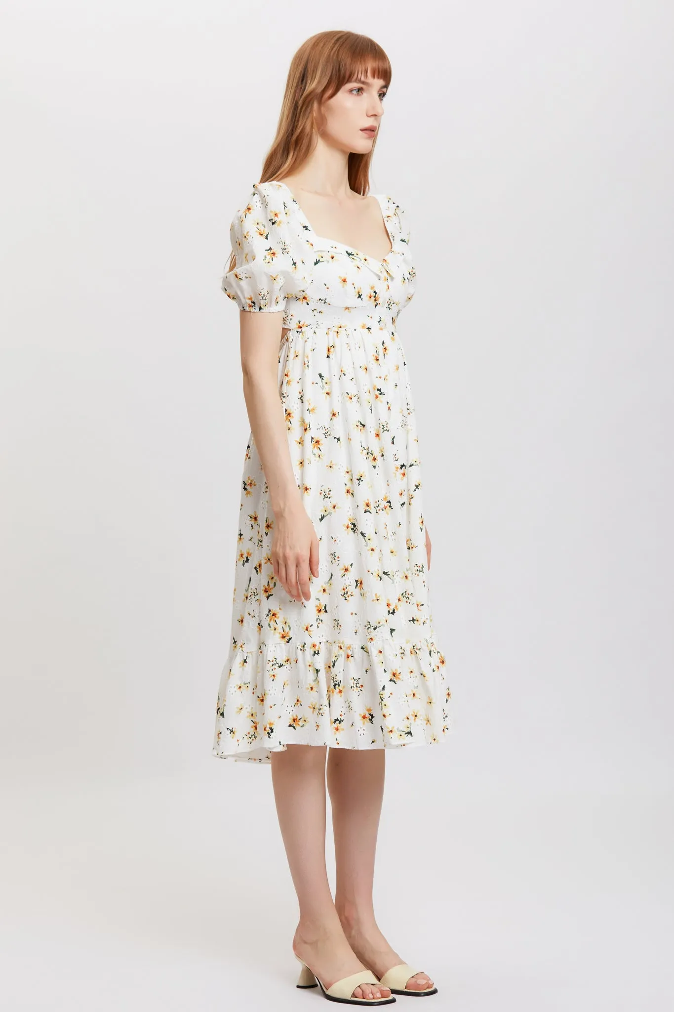 Since Then | Orange Blossom Cotton Dress