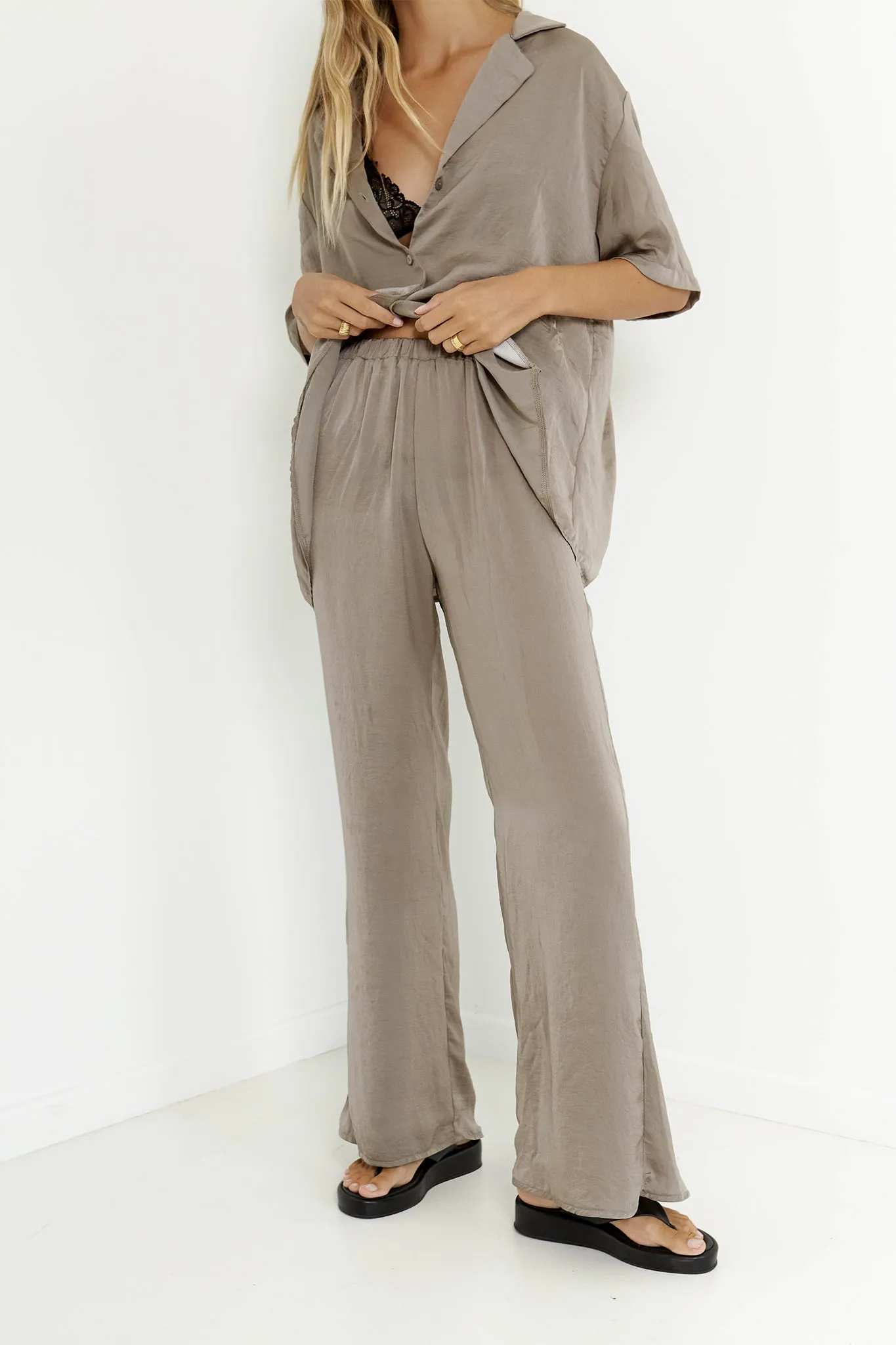 SNDYS Hallie Pant Olive