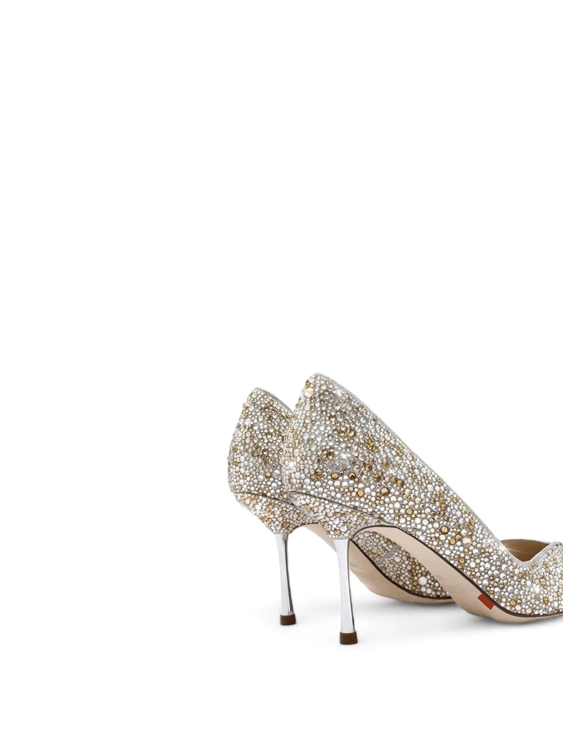 Sparkles Rhinestones Pointed Heels