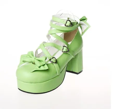 Strappy Wrap Baby Doll Heels