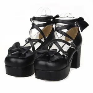 Strappy Wrap Baby Doll Heels