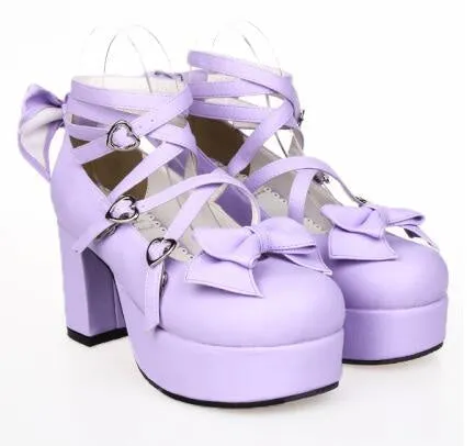 Strappy Wrap Baby Doll Heels