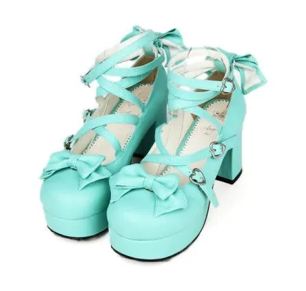 Strappy Wrap Baby Doll Heels