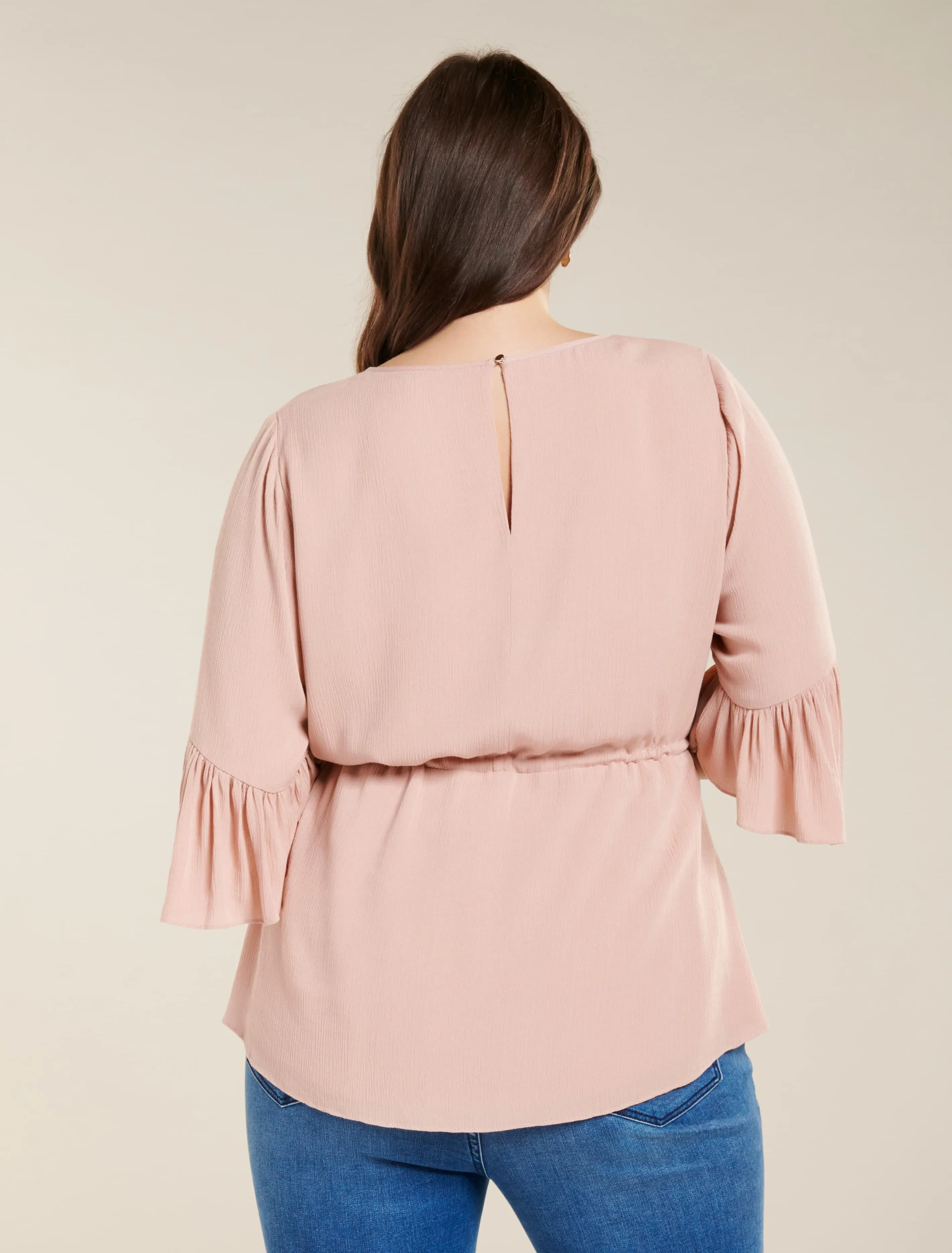 Tammy Frill Sleeve Curve Blouse