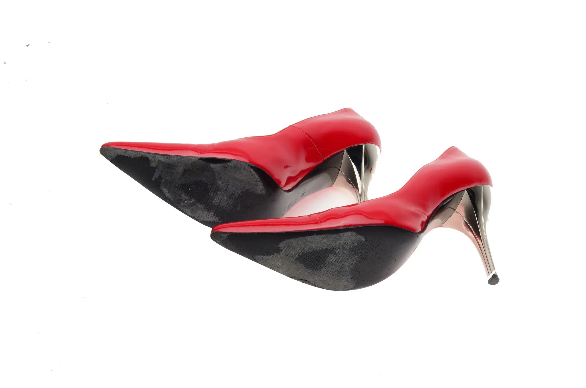 Versace - Red Pointed Toe Heels - IT 38 1/2