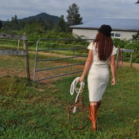 White T-shirt Dress | Stable Dress